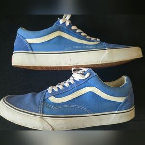 VANS Blue Canvas Sneakers